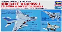 1/72 AIRCRAFT WEAPONS I U.S. BOMBS & ROCKET LAUNCHERS X72-1