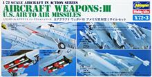 1/72 AIRCRAFT WEAPONS III U.S. AIR TO AIR MISSLES X72-3