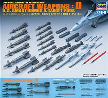 1/48 AIRCRAFT WEAPONS D U.S. SMART BOMBS & TARGET PODS X48-8