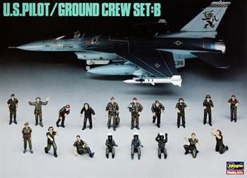 1/48 US-AIR-FORCE PILOTEN UND BODENPERSONAL, SET A