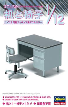 1/12 OFFICE DESK & CHAIR FA03