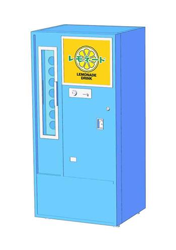 1/12 NOSTALGISCHER AUTOMAT, SAFTFLASCHEN