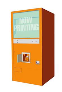 1/12 NOSTALGIC VENDING MACHINE, POPCORN (08/25) *