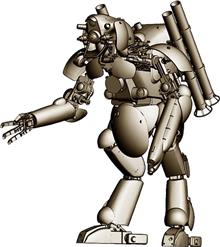 1/20 HUMANOID UNM. INTERC. GROßER HUND AUSF.K KYKLOP 64106 (
