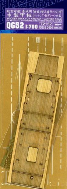 1/700 WOODEN DECK FOR AKAGI QG52