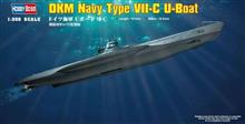 1/350 DKM NAVY TYPE VII-C U-BOAT