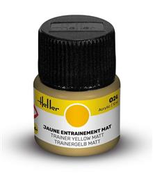 HELLER ACRYLIC PAINT 024 TRAINER YELLOW MATT 12 ML