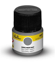 HELLER ACRYLIC PAINT 027 SEA GREY MATT 12 ML