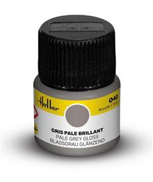 HELLER ACRYLIC PAINT 040 PALE GREY GLOSS 12 ML