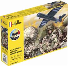 1/72 STARTER KIT A.S. 51 HORSA + BRITISH PARATROOPERS