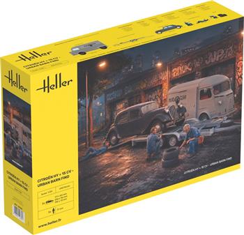 1/24 CITROEN HY + 15CV - URBAN BARN FIND