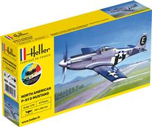 1/72 STARTER KIT NORTH AMERICAN P-51 D MUSTANG