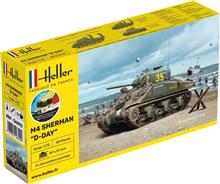 1/72 STARTER KIT M4 SHERMAN D-DAY