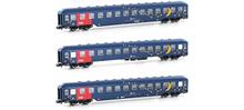1/160 3TLG. SET LIEGEWAGEN BCM DSB, EP.V (06/25) *