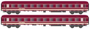 2ER SET LIEGEWAGEN BCM 246 EURO-EXPRESS, EP.VI