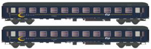 2ER SET LIEGEWAGEN BCM 246 NS COUCHETTE, EP.V