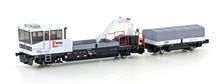 1/160 GLEISKRAFTWAGEN ROBEL TM234 SERSA VI MOTO.