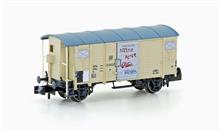 1/160 GEDECKTER GÜTERWAGEN K2 SBB CREME NESTLE II/III