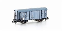 1/160 GEDECKTER GÜTERWAGEN K3 SBB GRAU/SCHWARZ II