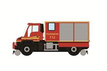 ZWEIWEGE UNIMOG U423 FEUERWEHR, EP.VI, DC/DCC (?/25) *