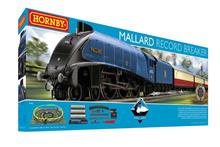 1/76 HORNBY MALLARD RECORD BREAKER TRAIN SET (9/22) *