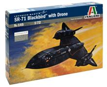 1/72 SR-71 BLACKBIRD WITH DRONE