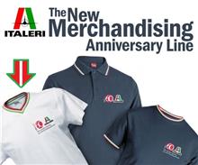 ITALERI WHITE T-SHIRT 60th ANNIVERSARY S SIZE