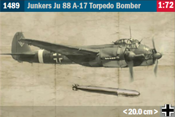 1/72 JUNKERS JU 88 A-17 TORPEDO BOMBER