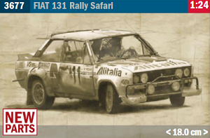 1/24 FIAT 131 RALLY SAFARI