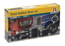 1/24 TRUCK RUBBER TYRES 8X