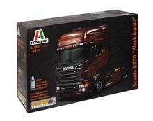 1/24 SCANIA R730 BLACK AMBER