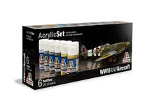 ACRYLIC SET 6 PCS : WWII RAF AIRCRAFT