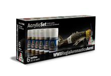 ACRYLIC SET 6 PCS : WWII AEREI REGIA AERONAUTICA