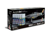 ACRYLIC SET 6 PCS : R.A.F. / ROYAL NAVY II