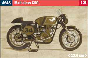 1/9 MATCHLESS G50