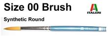 00 BRUSH SYNTHETIC ROUND