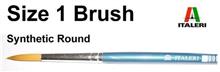 1 BRUSH SYNTHETIC ROUND