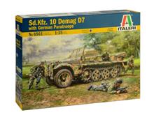 1/35 SD.KFZ.10 DEMAG D7 W/GERMAN PARATROOPERS