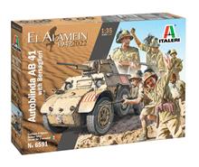 1/35 AB 41 WITH BERSAGLIERI ITALIAN INFANTRY