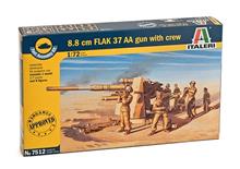 1/72 8.8 CM. FLAK 37 AA GUN WITH CREW