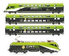 1/87 H0 DC 4 TLG CAT LOK+WAGEN (3/23) *