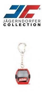 SLEUTELHANGER OMEGA MET. SKIWELT ROOD (?/23) *