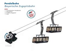 1/32 PENDELBAAN BAYERISCHE 2 GONDELS HANDBEDIEND