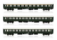 1/87 H0 UIC-X 3 TLG VORSERIEN SET SORT. GRUN