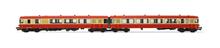 SNCF 2-UNIT RAILCAR EAD X 4300 RED/CREAM IV