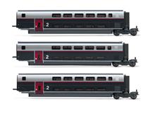 TGV DUPLEX CARMILLON 3-P INT.COACHES 2ND VI (3/24) *