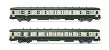 1/87 SNCF 2-P 2ND COACHES DEV AO U59 B9 NOODLES IV-V