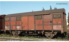 SNCF 2-AXLE COVERED WAGON G4 WITH REAR LIGHT IV **