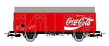 1/87 SNCF 2-AXLE CLOSED WAGON G4 COCA-COLA IV