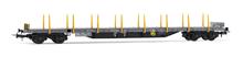 F-ERSA 4-AXLE STAKE WAGON RS GREY ERMEWA VI (6/24) *